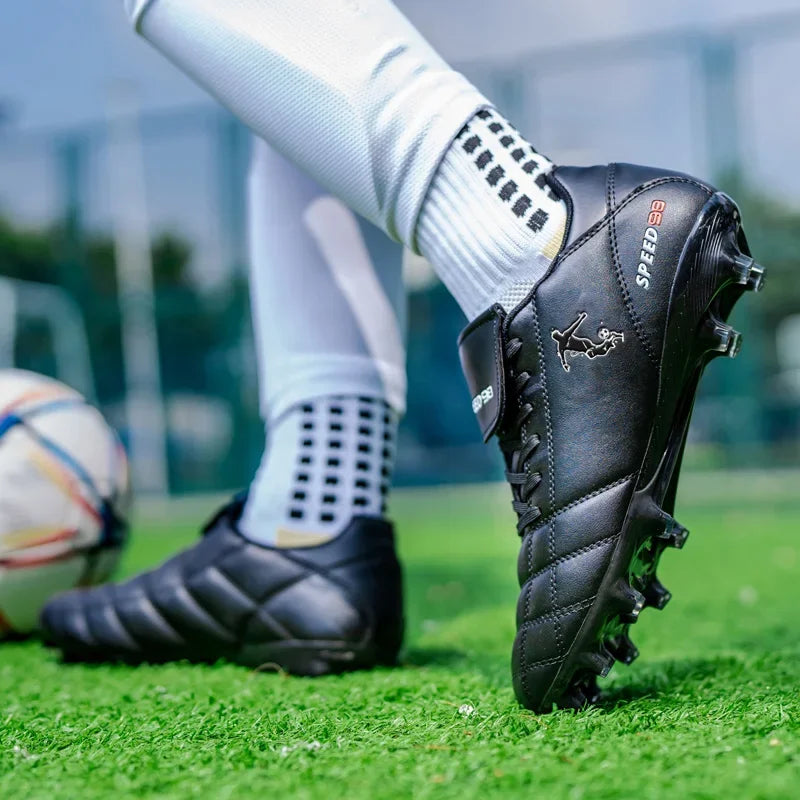 New Men's Professional Football Boots Unisex Hot Sale Cleats Soccer Shoes Futsal Women Ultralight High-quality TF/FG Sneakers
