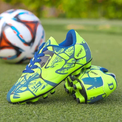 New Men Kids Soccer Shoes Cleats Adult Professional Football Boots Ultralight Non-Slip Grass Boys Training Shoes Drop Shipping
