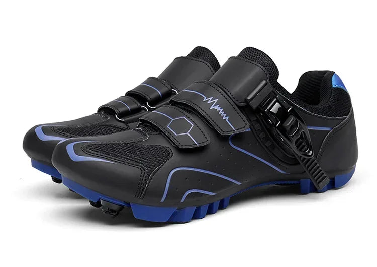 Unisex Hard Sole Cycling Shoes – 4-Season Road Bike Lock Pedal Shoes for MTB Outdoor Sports