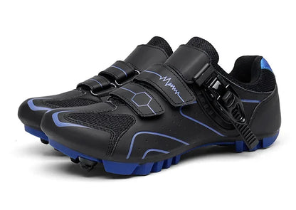 Unisex Hard Sole Cycling Shoes – 4-Season Road Bike Lock Pedal Shoes for MTB Outdoor Sports