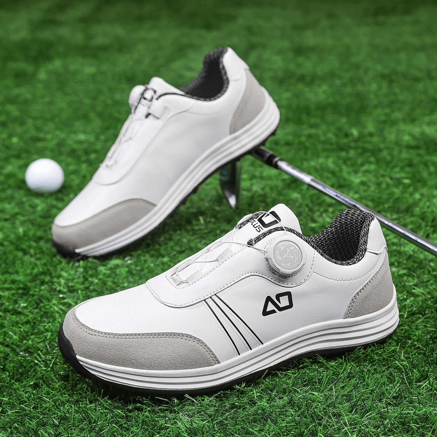 Outdoor Golf Shoes, Fashionable New Style Men's and Women's Comfortable Anti-Slip Design Hiking Shoes, Casual Travel Shoes 9
