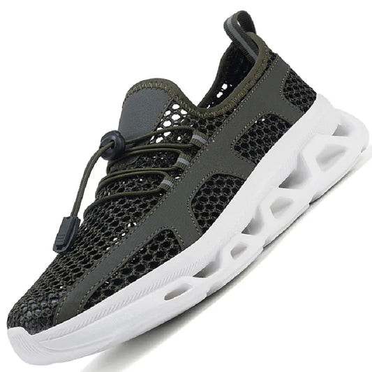 2026 Men Women Quick-Dry Wading Shoes Water Breathable AquaIn Upstream Antiskid Outdoor Sports Wearproof Beach Sneakers 39-46