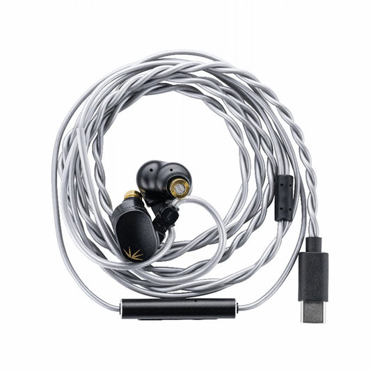 MOONDROP Chu II DSP Type-C Wired Earphones with Microphone, 10mm Dynamic Driver HiFi In-Ear Monitors, High-Performance IEM Earbuds