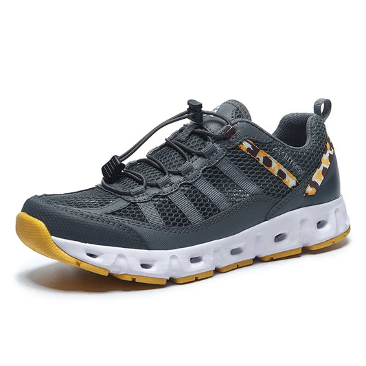 TaoBo 2024 Big Size 46 Men Upstream Quick Drying Sports Footwear Woman Aqua Shoes Quick Lace-Up Climbing Trekking Sneakers
