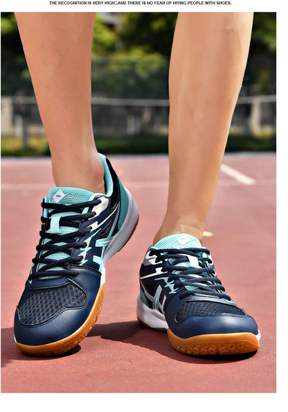 TaoBo New High-Quality Men's Badminton Shoes Size 36-45, Tennis Shoes, Outdoor Sports Pro Handball Sneakers for Men and Women
