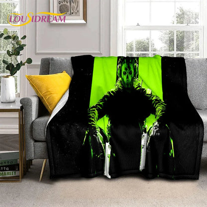 3D Call of Duty,COD Game, Gamer HD Blanket,Soft Throw Blanket for Home Bedroom Bed Sofa Picnic Travel Office Cover Blanket Kids