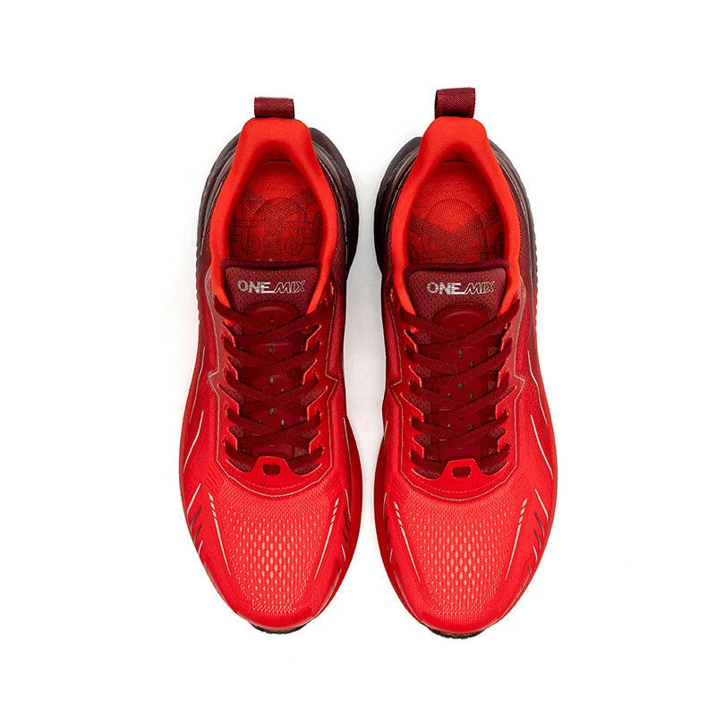 ONEMIX Nuove scarpe da running ammortizzate da uomo, adatte a runner pesanti, stringate, sportive da donna, antiscivolo, outdoor, sneakers atletiche da uomo