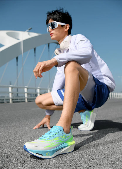 5.0 MIX Carbon Plate Laufschuhe für Herren und Damen, Renn- und Marathon-Sneaker mit stabilem Rebound, stoßdämpfend, für das Training